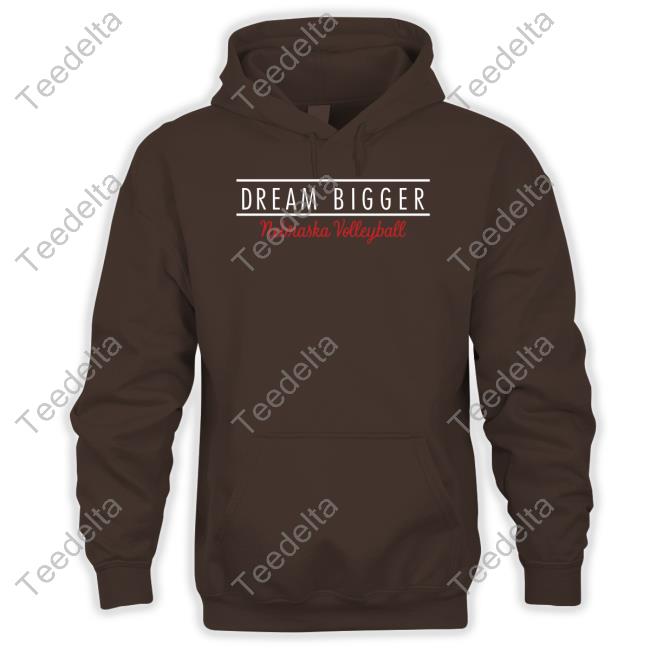 Dream Bigger Nebraska Volleyball Long Sleeve Tee