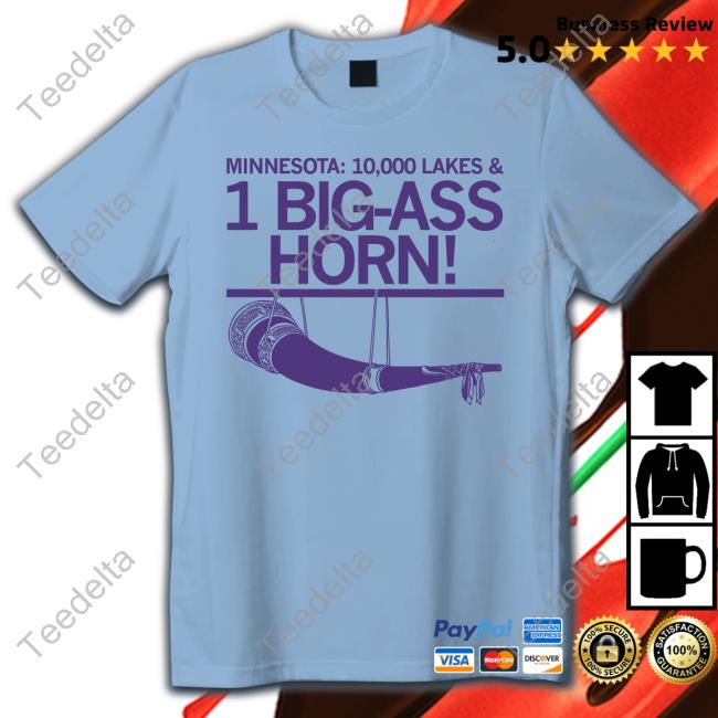 Raygun Minnesota 10,000 Lakes & 1 Big-Ass Horn Shirts