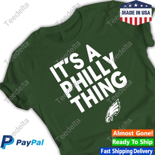 Nick Sirianni Wearing It's A Philly Thing Hoodie Philadelphia Eagles