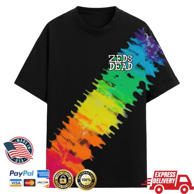 Official Zeds Dead Merch Shop Store Telegazer Tie Dye Shirts