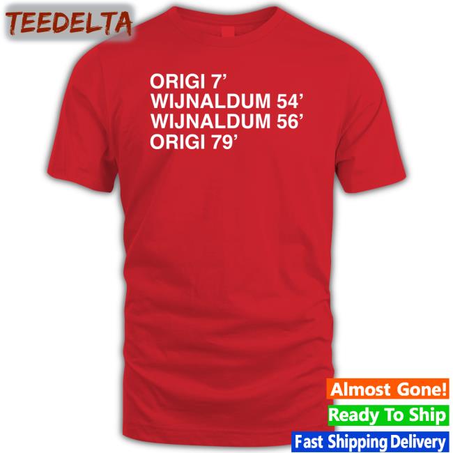 Obvious Shirts Origi 7' Wijnaldum 54' Wijnaldum 56' Origi 79' Shirt