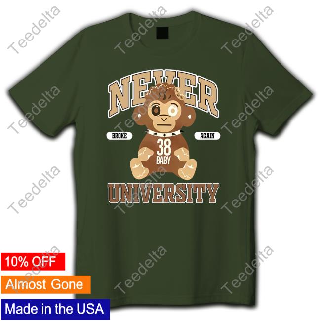 Nba Speed Never Broke Again University Tee