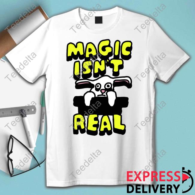 Zoebreadtok Magic Isn't Real Rabbit Hooded Sweatshirt
