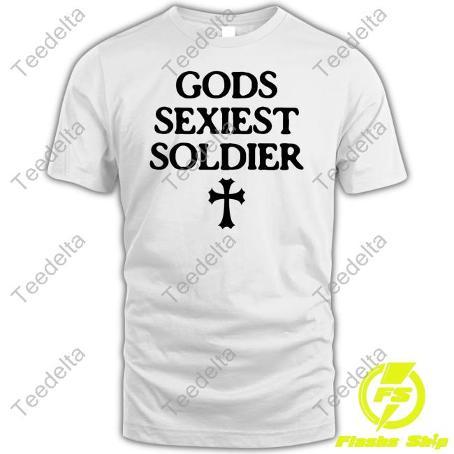 Vibe2k Store Gods Sexiest Soldier Tank Top