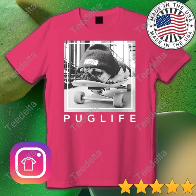 Pug Life Skateboard Hoodie