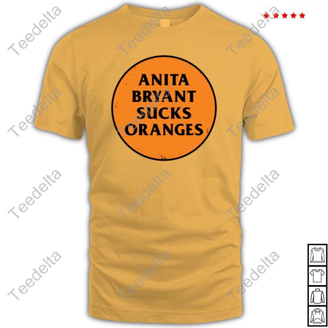 Dark Natalie Anita Bryant Sucks Orange Shirt