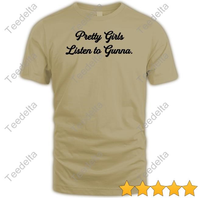 Gunnawunna Merch Pretty Girls Listen To Gunna Tank Top