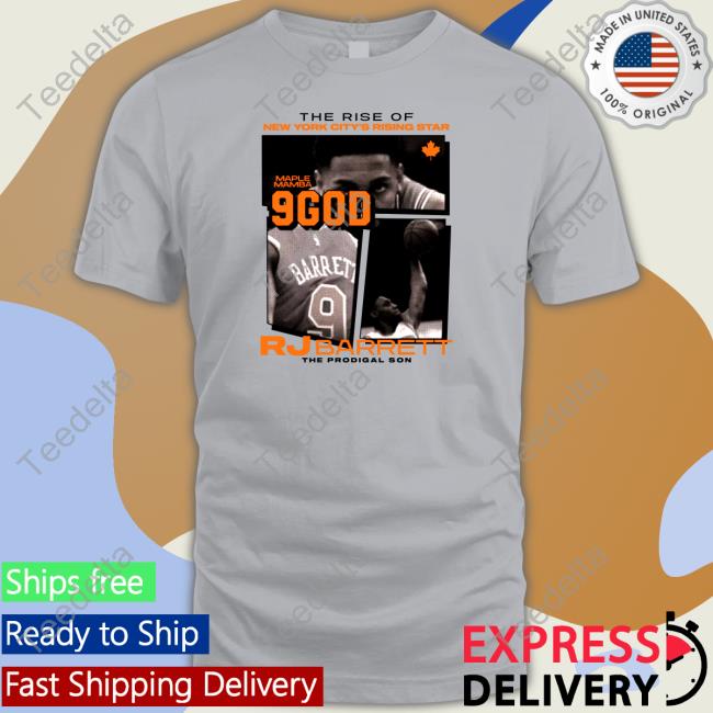 New York City's Rising Star 9 God Rj Barrett T Shirt
