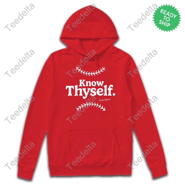 Know Thyself Charlie Manuel Tee Shirts Hog Island Press Shop