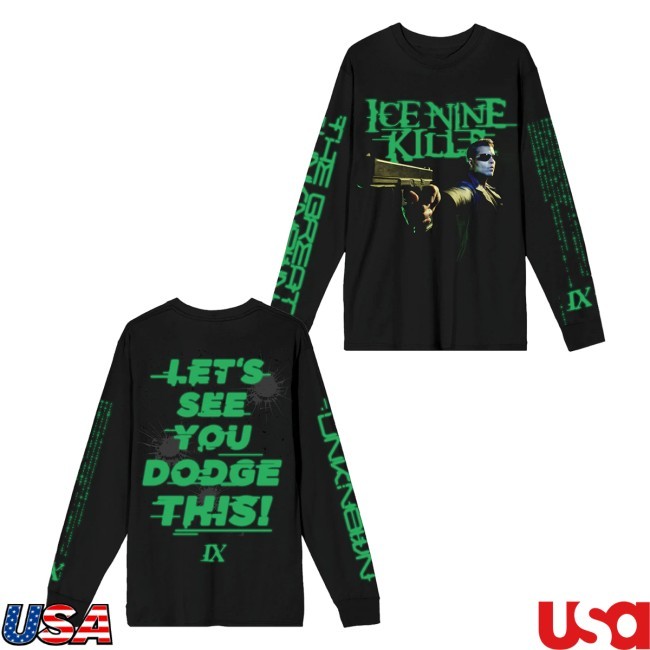 Official Ice Nine Kills Merch Dodge This Tee Shirt