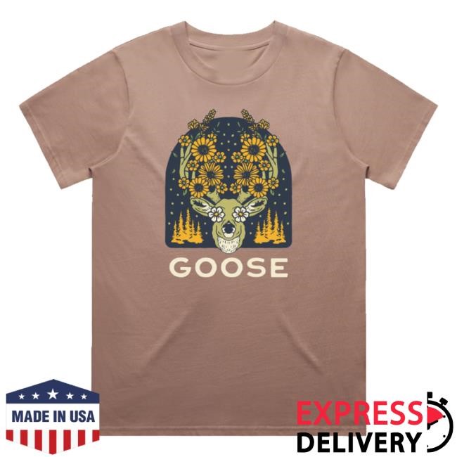 Goose The Band Merch Shop Botanical Antlers Shirts