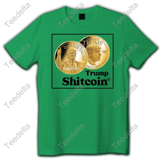 Trump Shitcoin Long Sleeve T Shirt Hoodlum