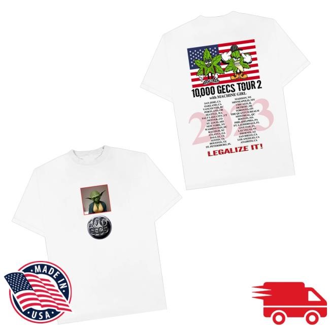 Trending 100 Gecs Merch Store Tour Tee