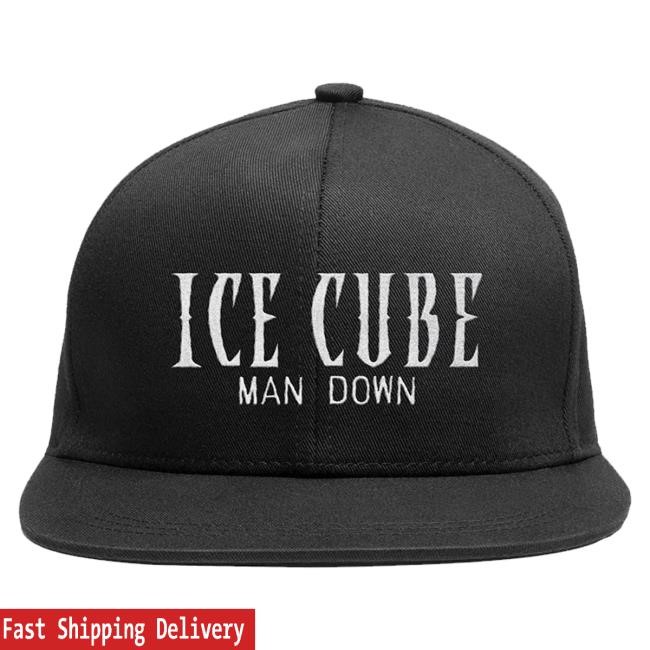 Original Icecube Merch Store Ice Cube Man Down Snapback hats