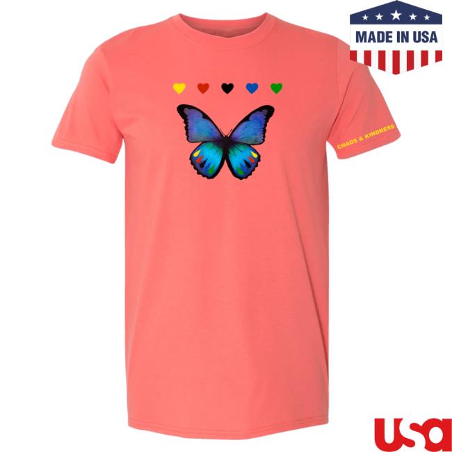 Official Chaos And Kindness Store Mouth Ninja 2 Butterfly Shirt