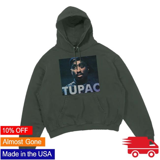 Official 2Pac Merch Store 2Pac Green Photo Funny Shirt