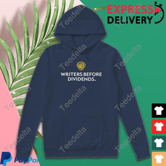 Cottonbureau Store Writers Before Dividends Sweatshirt