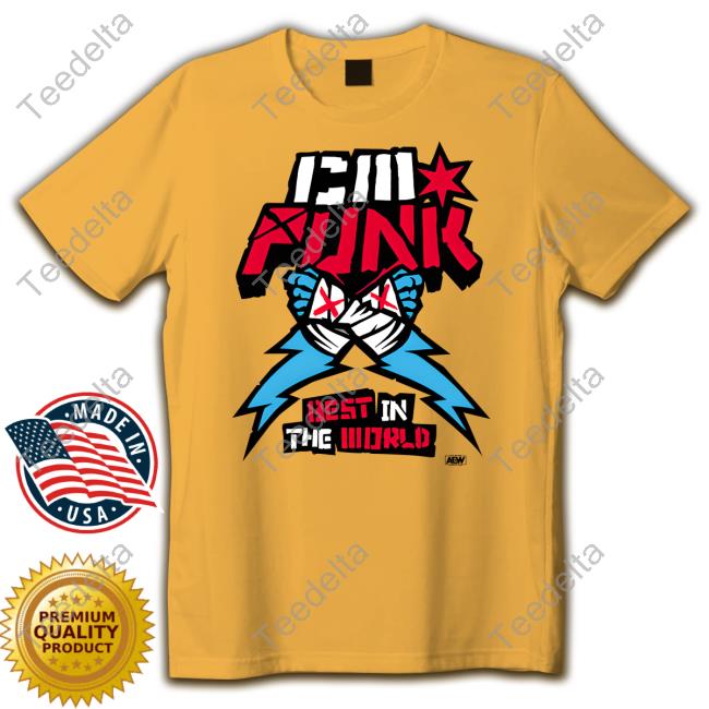 Cm Punk Best In The World Supercharged Ringer Hoodie