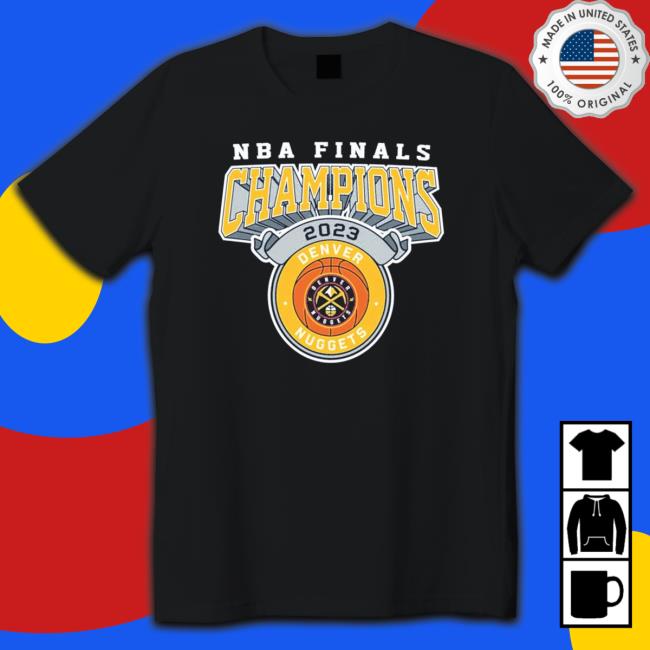 Official Finals Champions Denver Nuggets Shield 2023 Crewneck Sweatshirt