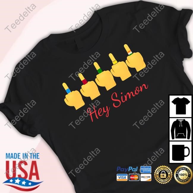 Team1d Saynotosimoncowell Hey Simon Fuck You Tee
