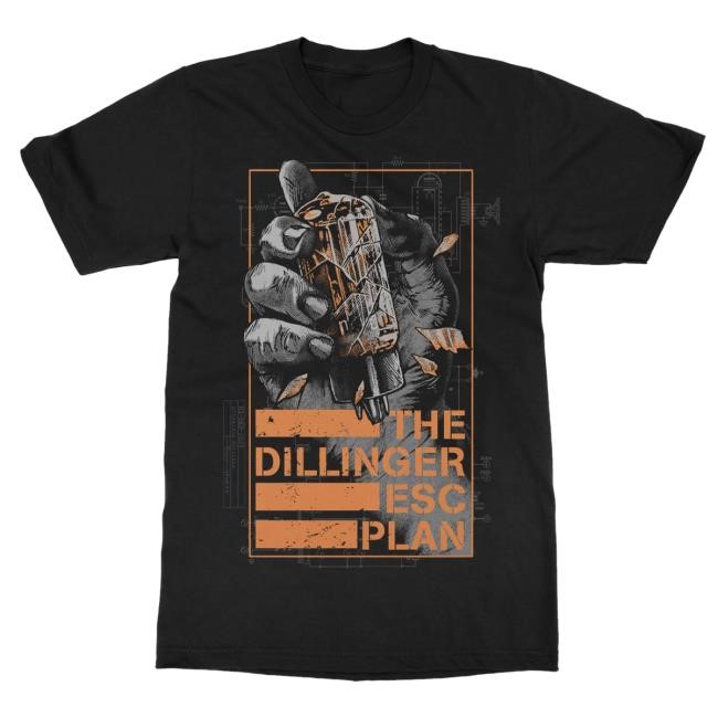 Indiemerchstore The Dillinger Escape Plan Shattered Funny Shirt