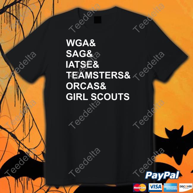 ????? ?. ???????????? Wga Sag Iatse Teamsters Orcas Girl Scouts Long Sleeve T Shirt