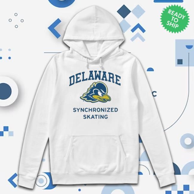 Delaware Fightin’ Blue Hens Synchronized Skating Logo Sweaters