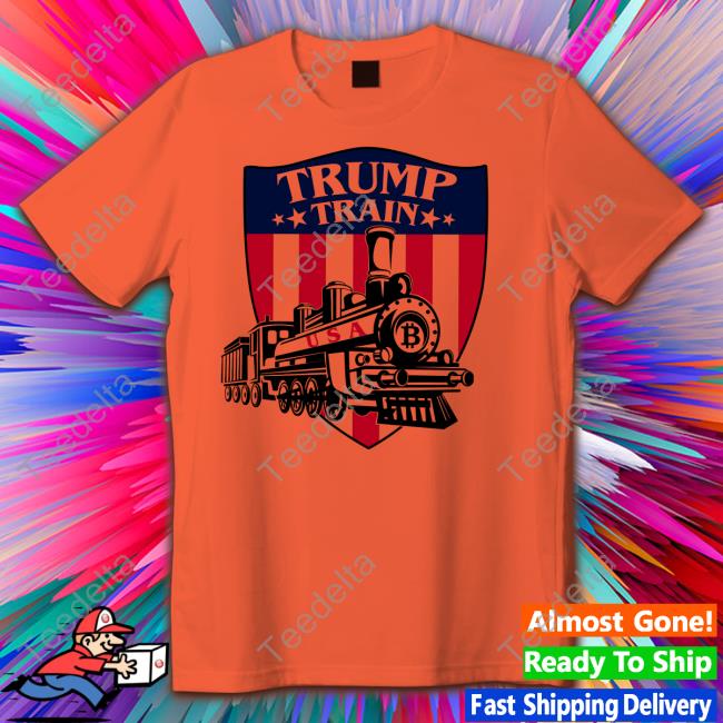 Trump Train Bitcoin Usa Funny T Shirt Donald Trump
