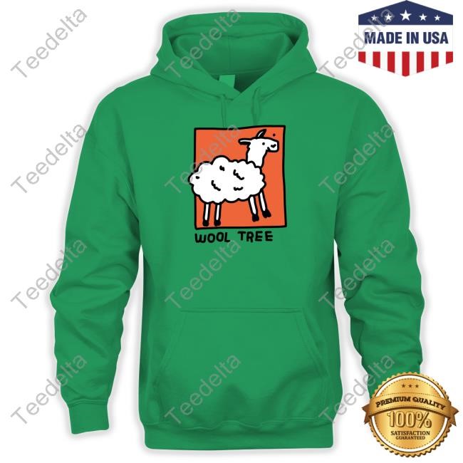 Zoebread Sheep Wool Tree Long Sleeved T-Shirt
