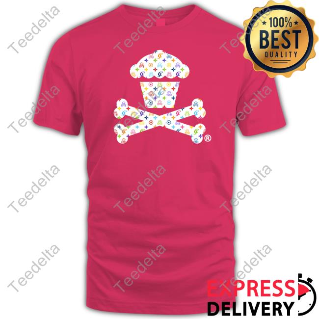 Funny Colorful Chewy Crouton Crossbones Shirt