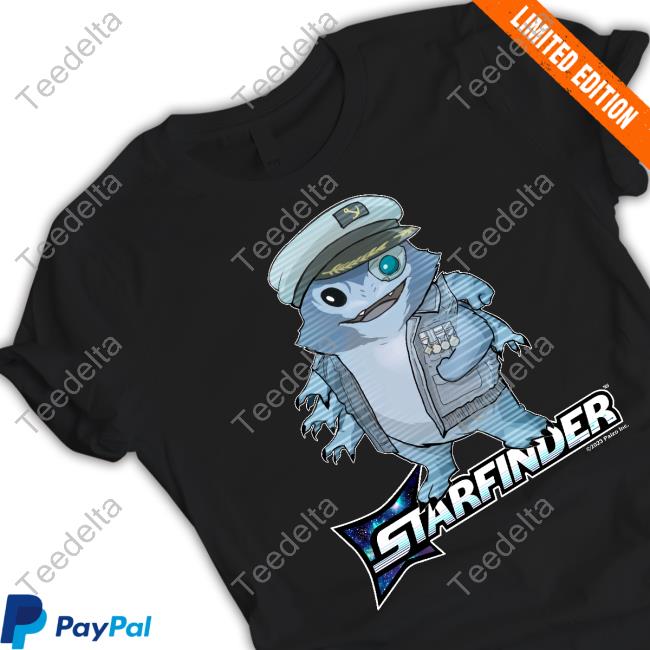 Paizo Pegasus Publishing Captain Concierge Starfinder Shirt