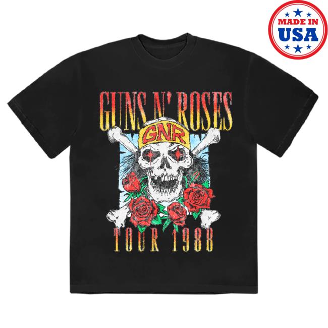 Official Gnr Merch Store Tour 1988 Shirt New Gnrmerch