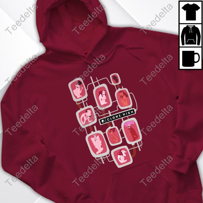 Clone High Character Pods Official Shirt
