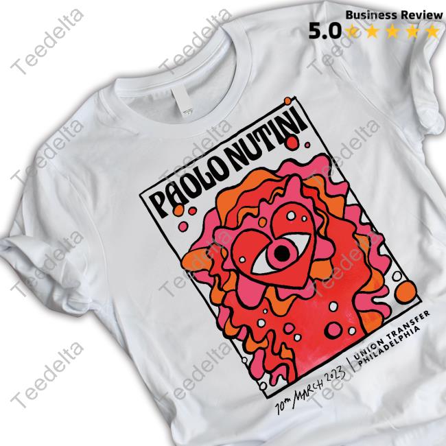 Paolo Nutini Union Transfer Philadelphia Tee Shirt