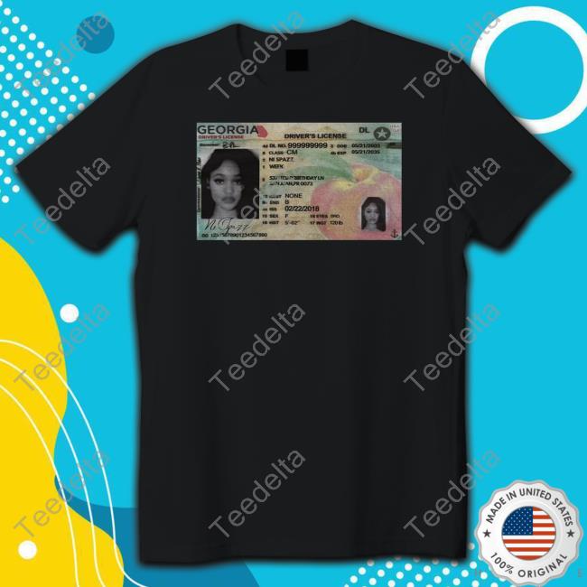 Spazz Week Driver's License Shirt