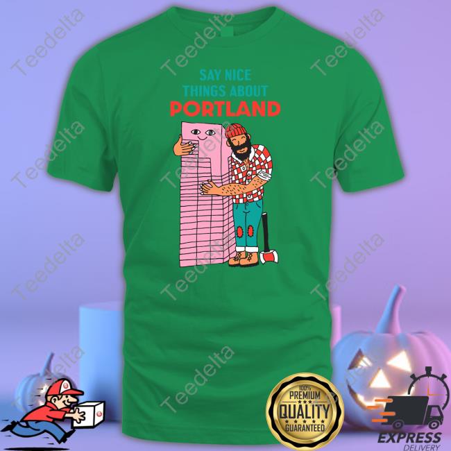 Portland Mercury Say Nice Things About Portland Hoodied Sweatshirt