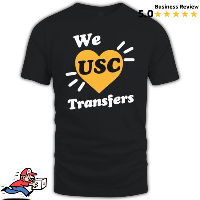 Gavin Morris Wearing We Love Usc Transfers Shirt