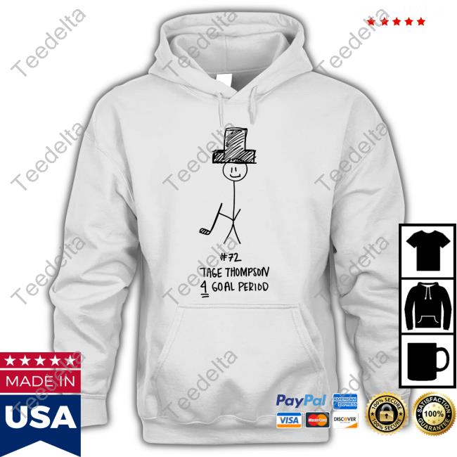 72 Tage Thompson 4 Goal Period Tee