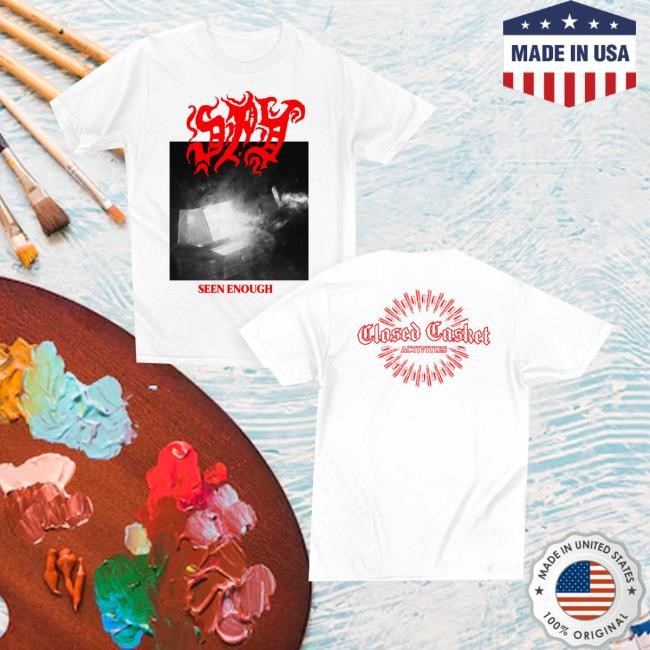 Closedcasketactivities Merch Spy Seen Enough Hoodie