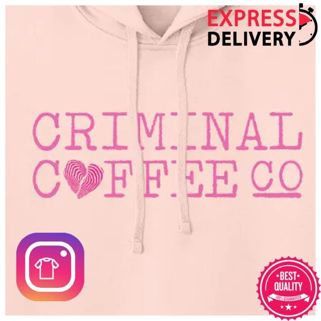 Criminal Coffee Company Limited Edition Valentine's Day Premium Tee Shirt