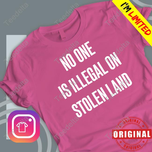 Xiuhtezcatl Martinez Wearning No One Is Illegal On Stolen Land Sweatshirt