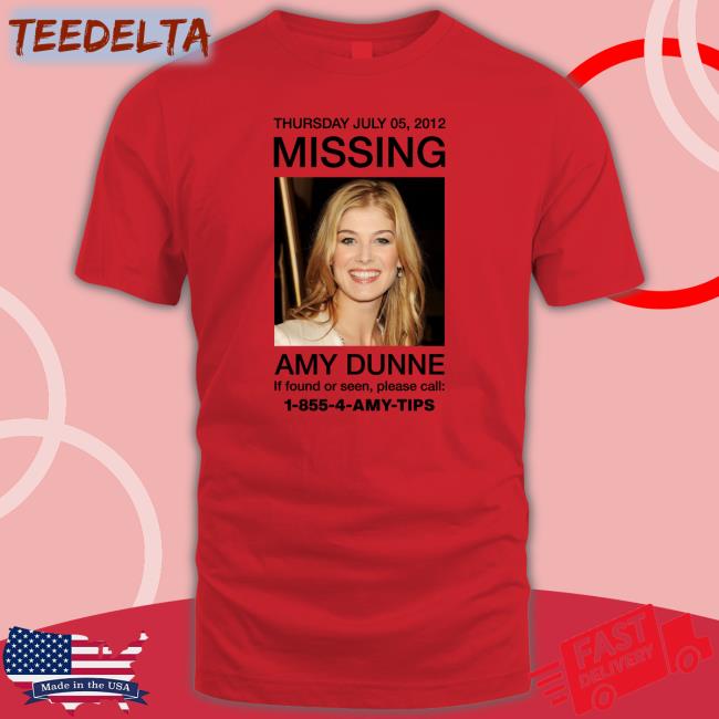 Missing Amy Dunne T Shirt Yasmin