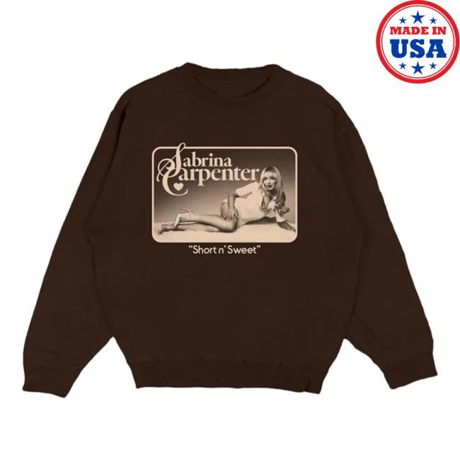 Sabrina Carpenter Store Short N Sweettour 2024 Brown T-Shirt, Hoodie, Tank Top, Sweater And Long Sleeve T-Shirt