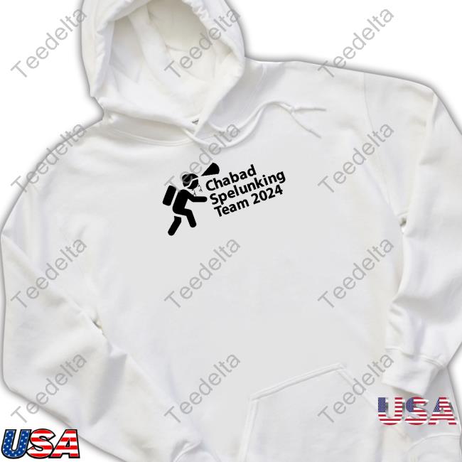 Official Chabad Spelunking Team 2024 Tee Shirt