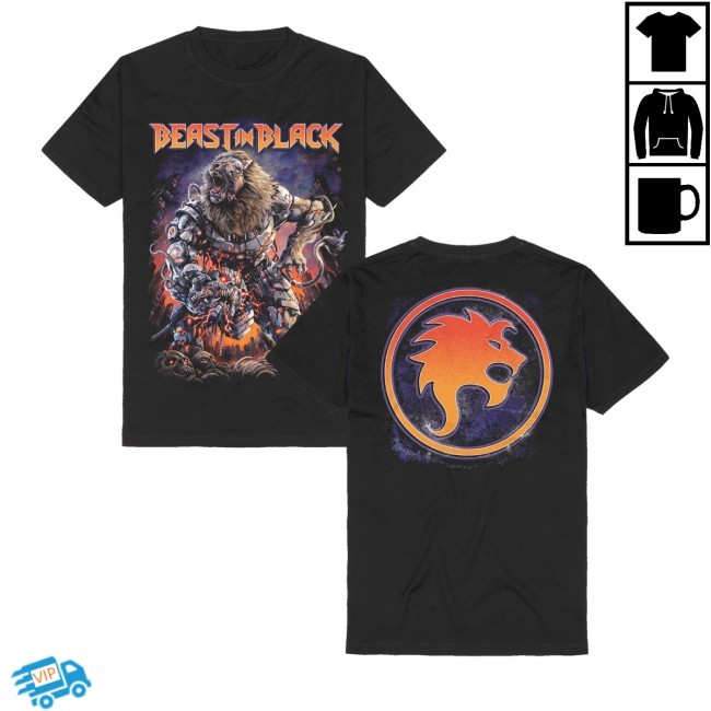 Beast In Black Cyber Apocalypse Tee Shirt Bravado Merch Store