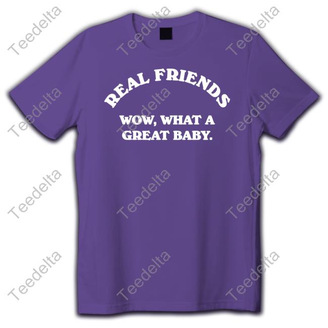 Real Friends Merch Wow What A Great Baby Hoodie