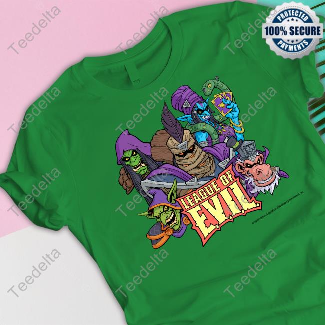 Jim Nelson League Of Evil Shirt