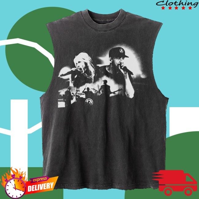 Lp La Sleeveless Vintage Black Long Sleeve Shirt Linkin Park Merch Store