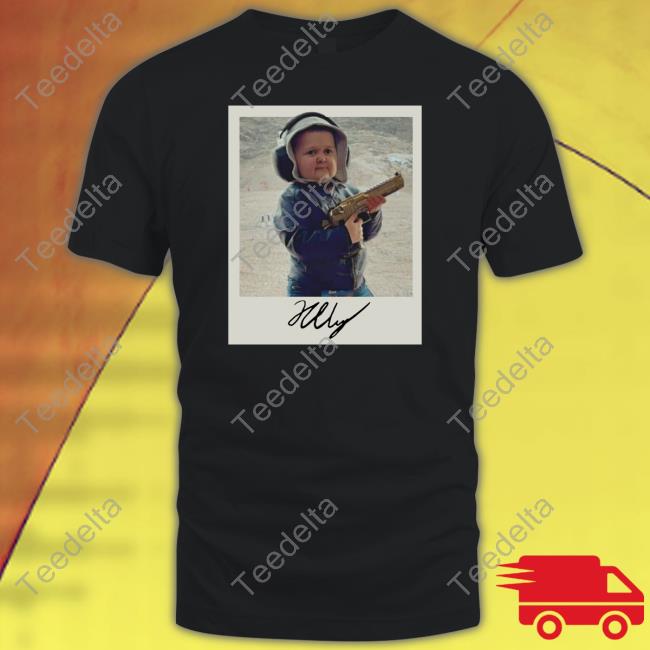Official Hasbulla Merch Desert Eagle Polaroid Hoodie