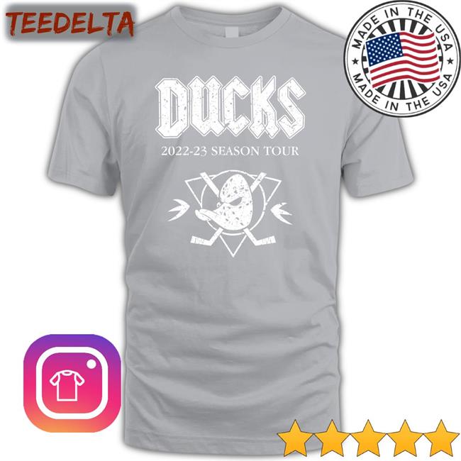Ducks 2022-23 Season Tour T Shirts